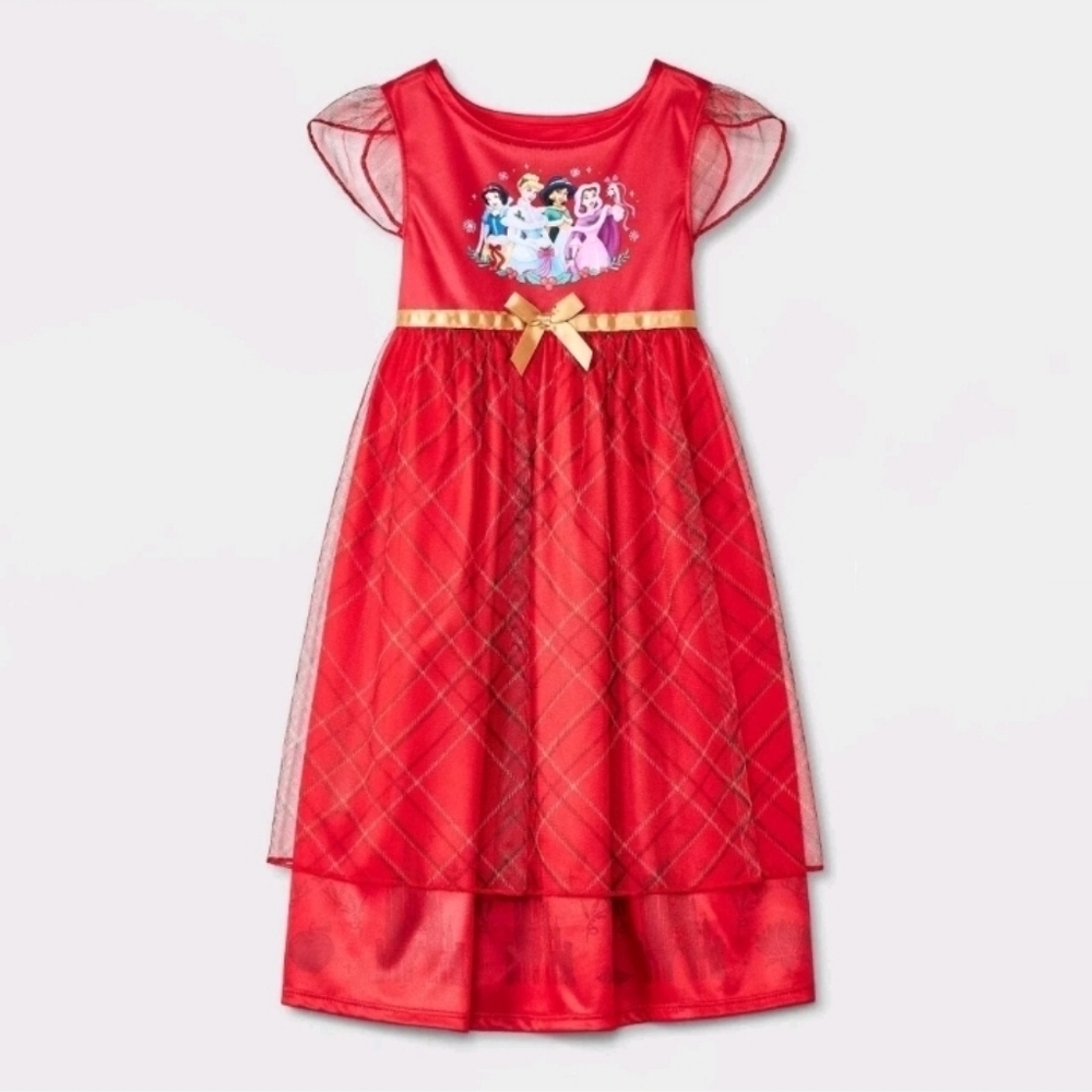 Disney Princess Red Fantasy Nightgown Pajama dress